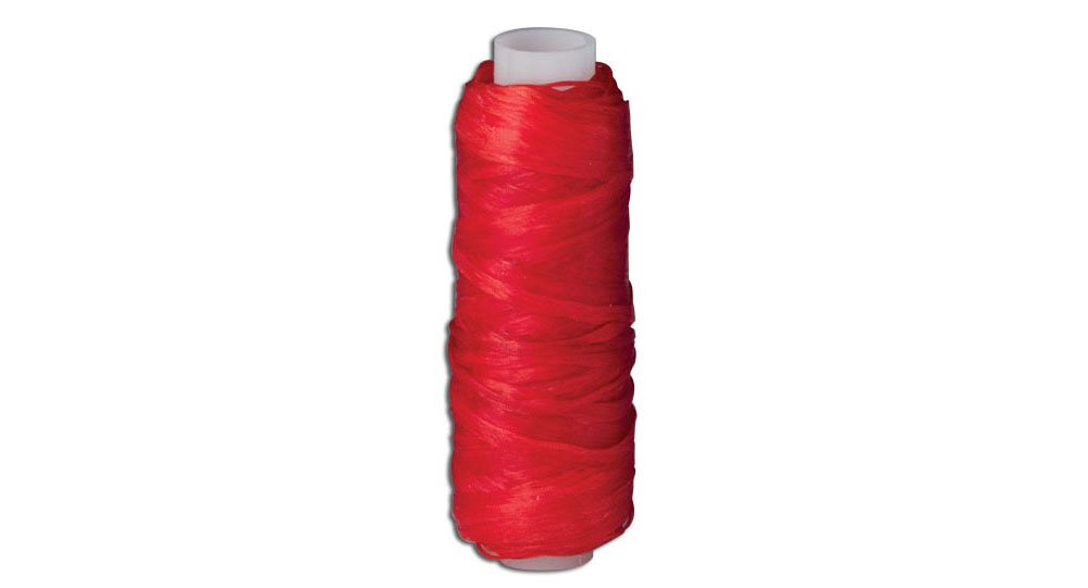 Tandy Leather Flat Artificial Sinew 20 yds (18.3 m) Red 3609-07